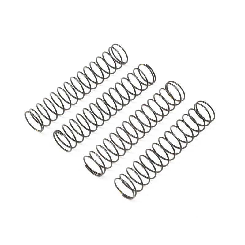 Horizon Hobby - Shock Spring Soft, Yellow, 1.1 rate (4): LMT (LOS243016)