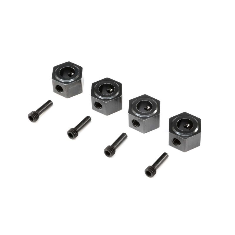 Horizon Hobby - 12mm Machined Wheel Hex (4): LMT (LOS343200)