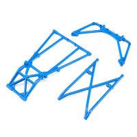 Horizon Hobby - Rear Cage and Hoop Bars, Blue: LMT...
