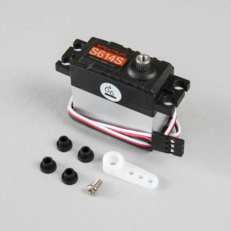 Horizon Hobby - S614S 15kg Steel Gear WP Servo, 23T (SPMS614S)