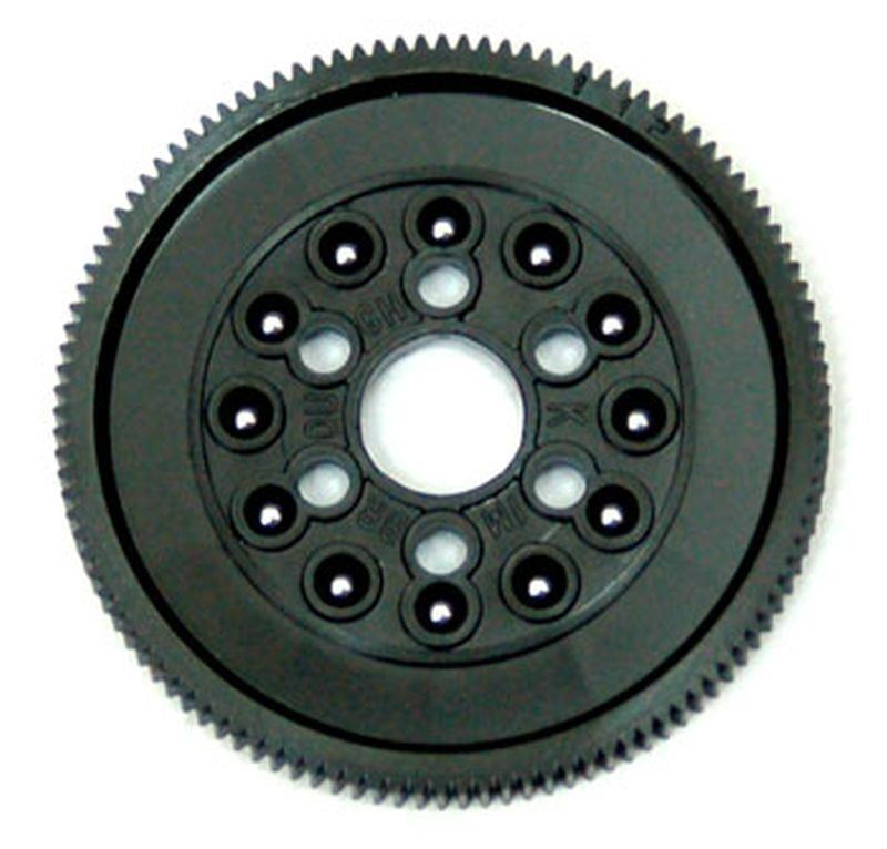 Kimbrough - SLVR Spur Gear 64DP 88T mit 12 Diffkugeln (KIM219)