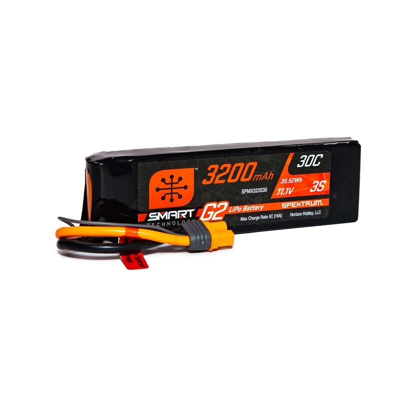 3200mAh 3S 11.1V Smart LiPo Battery G2 IC3 - 30C