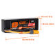 Spektrum - 5000mAh 3S 11.1V Smart G2 LiPo Hardcase IC5 - 30C