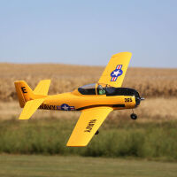 T-28 Trojan Navy yellow BNF Basic - 1118mm