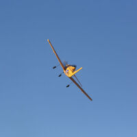 T-28 Trojan Navy yellow BNF Basic - 1118mm