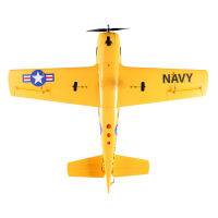 T-28 Trojan Navy yellow BNF Basic - 1118mm