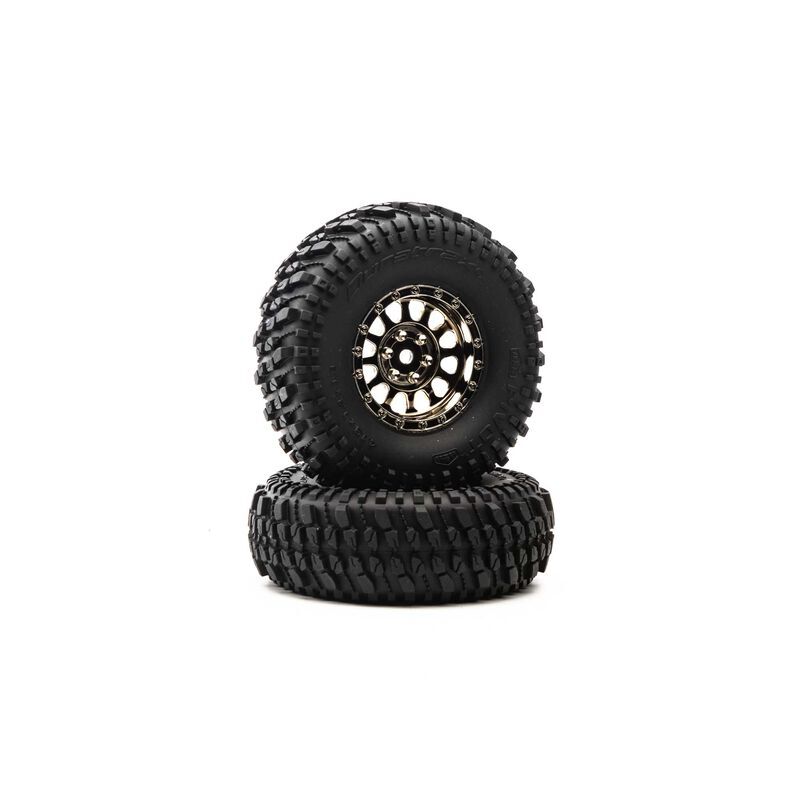 Horizon Hobby - Class 1 Deep Woods CR C3 Mntd 1.9" Blk/Chr (2) (DTXC4069)