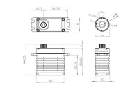 MKS - Digitalservo HBL380 HV