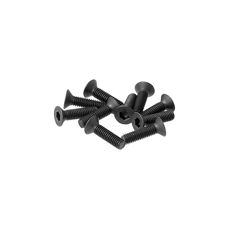 Robitronic - Flat Head Screws M2.6x10mm (10pcs) (PR82400166)