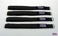 Hacker - Velcro strap rubberized 25x500mm (pack of 4)