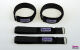 Klettband-Gurt gummiert 25x300mm (4er Pack)