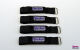 Klettband-Gurt gummiert 25x200mm (4er Pack)