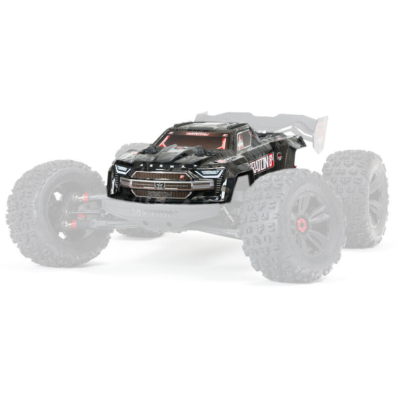 Arrma - Kraton 8S Finished Body (black)