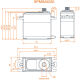Horizon Hobby - A6330 High Torque High Speed MG HV Airplane Servo (SPMSA6330)