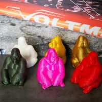 sitzender Buddha Gorilla - 175mm