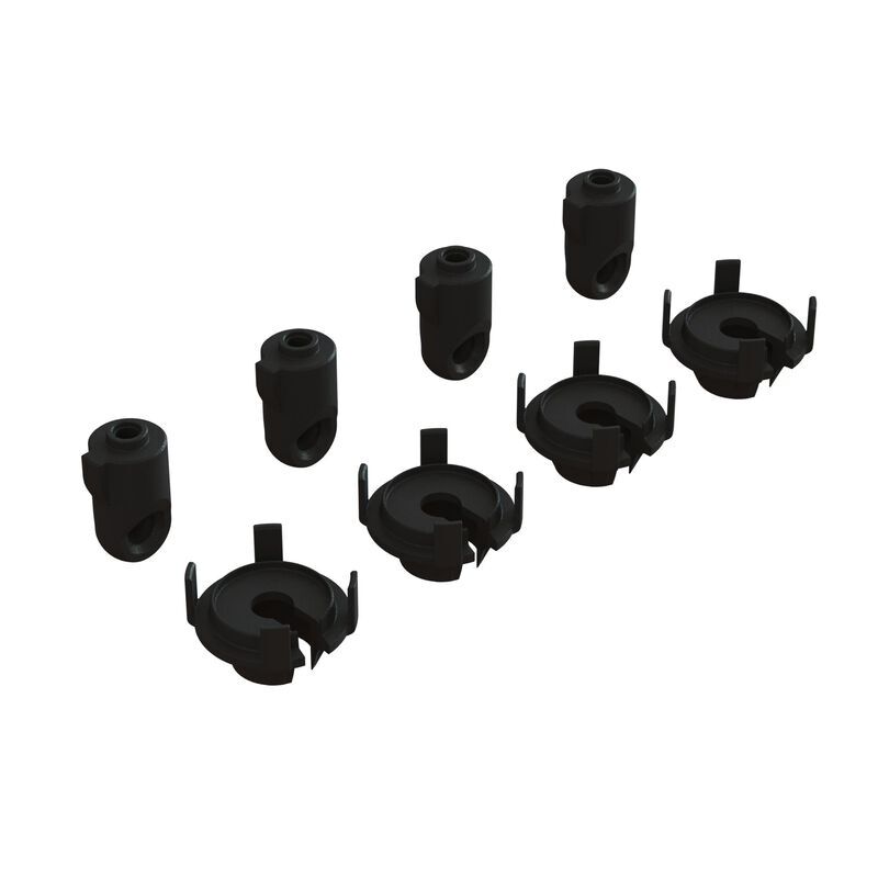 Horizon Hobby - Shock Rod End & Spring Perch Set (4 Shocks) (ARA330740)