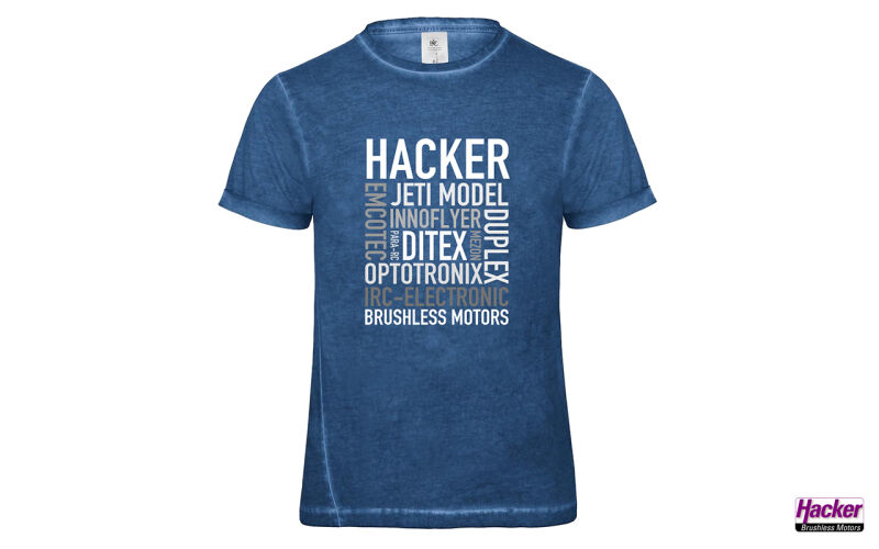 Hacker Motor Hacker T-Shirt Brands blau (S) (29298676/591)