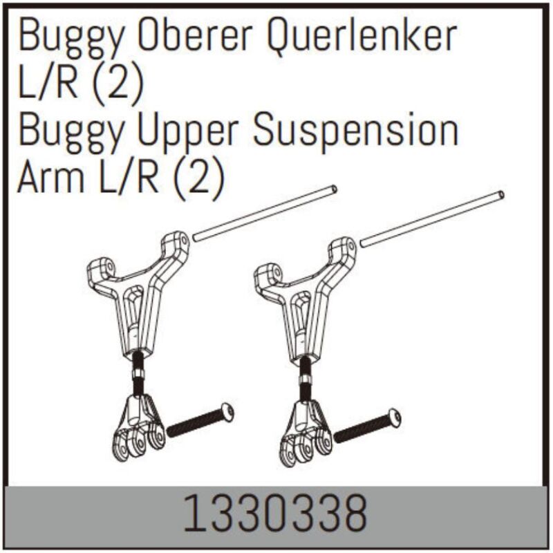 Absima - Buggy Oberer Querlenker L/R (2 Stück)