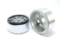 MT - Beadlock Wheels HAMMER silber/schwarz 1.9 (2 St.)...
