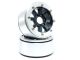 MT - Beadlock Wheels HAMMER schwarz/silber 1.9 (2 St.) ohne Radnabe (MT5040BS)