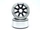 MT - Beadlock Wheels HAMMER schwarz/silber 1.9 (2 St.) ohne Radnabe (MT5040BS)