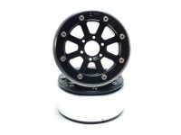 MT - Beadlock Wheels HAMMER schwarz/schwarz 1.9 (2 St.) ohne Radnabe (MT5040BB)