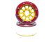MT - Beadlock Wheels GEAR gold/rot 1.9 (2 St.) ohne Radnabe (MT5030GOR)