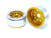 MT - Beadlock Wheels GEAR gold/silber 1.9 (2 St.) ohne...