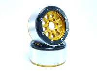 MT - Beadlock Wheels GEAR gold/schwarz 1.9 (2 St.) ohne...