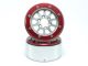 MT - Beadlock Wheels GEAR silber/rot 1.9 (2 St.) ohne Radnabe (MT5030SR)
