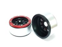 MT - Beadlock Wheels GEAR schwarz/rot 1.9 (2 St.) ohne...