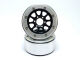 MT - Beadlock Wheels GEAR schwarz/silber 1.9 (2 St.) ohne Radnabe (MT5030BS)