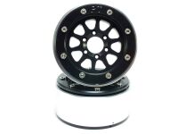 MT - Beadlock Wheels GEAR schwarz/schwarz 1.9 (2 St.) ohne Radnabe (MT5030BB)