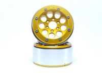 MT - Beadlock Wheels GUN gold/gold 1.9 (2 St.) ohne Radnabe (MT5020GOGO)