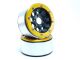MT - Beadlock Wheels GUN schwarz/gold 1.9 (2 St.) ohne Radnabe (MT5020BGO)