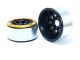 MT - Beadlock Wheels GUN schwarz/gold 1.9 (2 St.) ohne Radnabe (MT5020BGO)