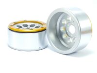 MT - Beadlock Wheels GUN silber/gold 1.9 (2 St.) ohne...