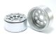 MT - Beadlock Wheels GUN silber/silber 1.9 (2 St.) ohne Radnabe (MT5020SS)