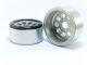 MT - Beadlock Wheels GUN silber/schwarz 1.9 (2 St.) ohne Radnabe (MT5020SB)