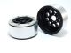 MT - Beadlock Wheels GUN schwarz/silber 1.9 (2 St.) ohne Radnabe (MT5020BS)