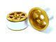 MT - Beadlock Wheels SIXSTAR gold/gold 1.9 (2 St.) ohne Radnabe (MT5010GOGO)