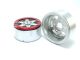 MT - Beadlock Wheels SIXSTAR silber/rot 1.9 (2 St.) ohne Radnabe (MT5010SR)