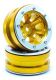 MT - Beadlock Wheels PT- Claw Gold/Silber 1.9 (2 St.) (MT0060GOS)