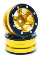 MT - Beadlock Wheels PT- Wave Gold/Schwarz 1.9 (2 St.)...