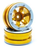 MT - Beadlock Wheels PT- Wave Gold/Silber 1.9 (2 St.)...