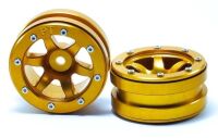 MT - Beadlock Wheels PT- Wave Gold/Gold 1.9 (2 St.)...