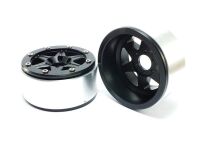 MT - Beadlock Wheels SIXSTAR schwarz/schwarz 1.9 (2 St.)...