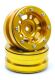 MT - Beadlock Wheels PT- Distractor Gold/Gold 1.9 (2 St.) (MT0040GOGO)