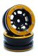 MT - Beadlock Wheels PT- Distractor Schwarz/Gold 1.9 (2 St.) (MT0040BGO)