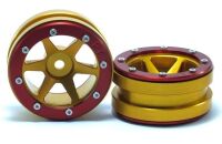 MT - Beadlock Wheels PT- Slingshot Gold/Rot 1.9 (2 St.)...